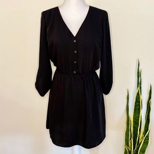 Forever 21 Black Dress- Size S